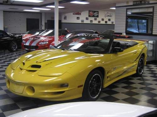 2002 pontiac transam collector edition ws6 1 of 549 produced &amp; 1 of 22 pace cars
