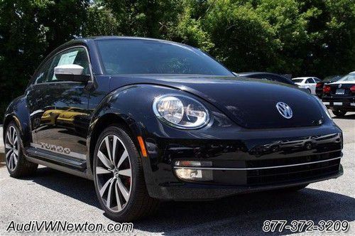 2012 vw beetle 2.0t black turbo launch edition pze / only 56 miles w/ipod cable