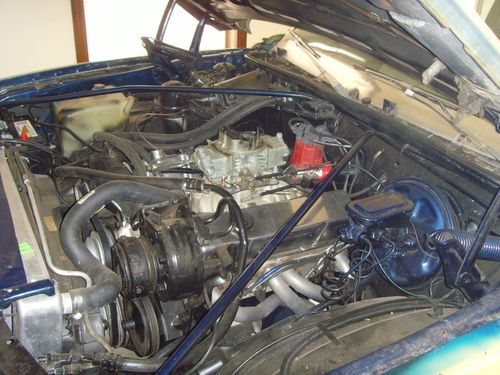 Chevrolet montecarlo 406 motor 350 trans posi rearend 750 holley carb,elec fans