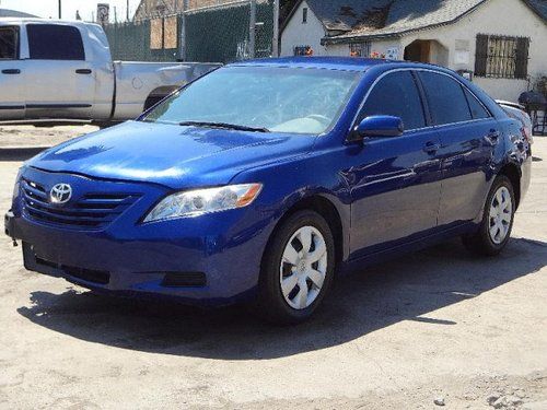 2009 toyota camry le damaged salvage runs! cooling good only 23k miles l@@k!!