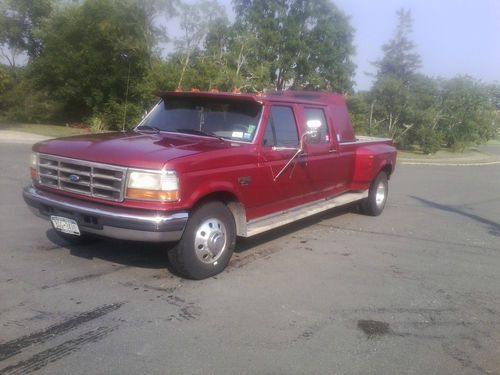 1997 ford f 350 xlt crew cab  duelly