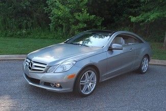 2010 mercedes e350 coupe grey/grey navi low miles warranty mint cond great buy