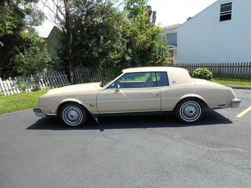 1979 buick riviera, 75000 miles, turbocharged 3.8 v-6, excellent
