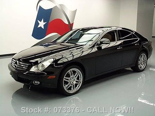 2006 mercedes-benz cls500 sunroof nav climate seats 50k texas direct auto