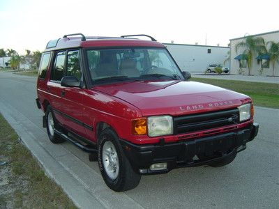 No reserve ! '98 discovery series i seven passenger 3rd row seats looks great