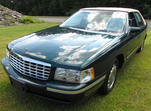 1997 cadillac deville 47,000 actual miles cream puff must see no reserve read on