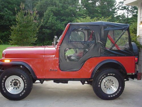 1982 jeep cj5 restored front to rear eng and trans very nice jeep,lot of extras