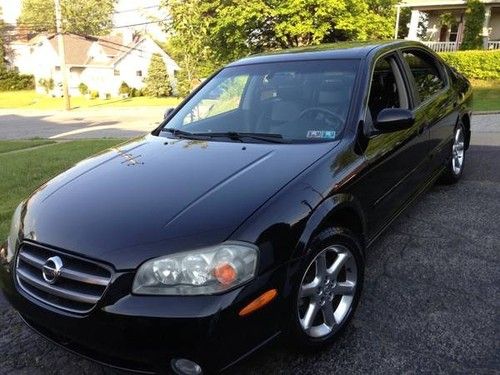 '03 nissan maxima black beauty with manual transmission