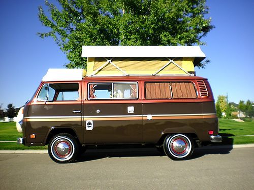 1978 vw riviera pop top camper 100% rust free must see