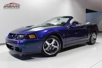 2004 ford mustang cobra convertible~mystichrome~only 8,486 miles~1 owner~rare!