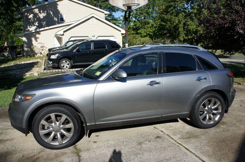 2005 infiniti fx awd premium sports package + touring package low miles - 52k!