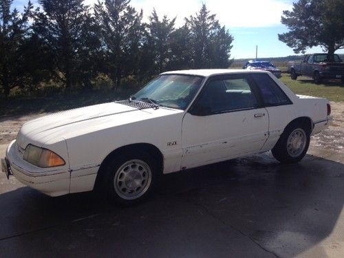 1989 ford mustang lx coupe notchback, 5.0, 5spd, no reserve-highest bid wins!