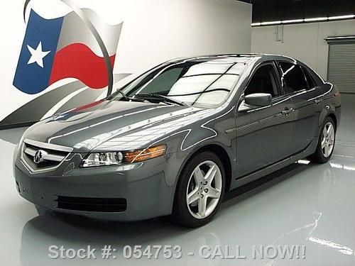 2004 acura tl 6-speed htd leather sunroof xenons 76k mi texas direct auto