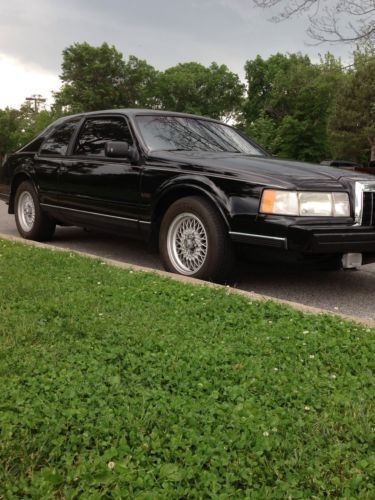 1990 lincoln mark vii lsc special edition mark 7