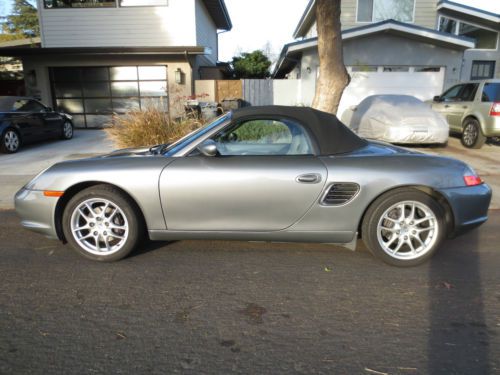 Porsche boxster 2003, seal gray, 5 speed, bose, 17&#034; wheels