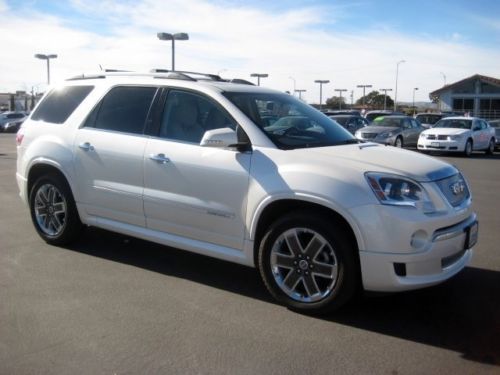 2011 gmc acadia denali awd 1 owner 26000 miles no reserve auction