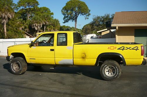 Florida 1988 chevy truck 4x4 ext. cab lifted