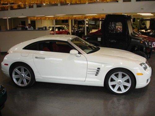 2005 chrysler crossfire automatic red rock leather