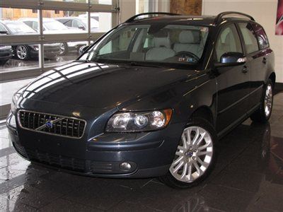 2007 volvo v50 wagon 2.5l turbo all wheel drive, automatic, navigation, premium