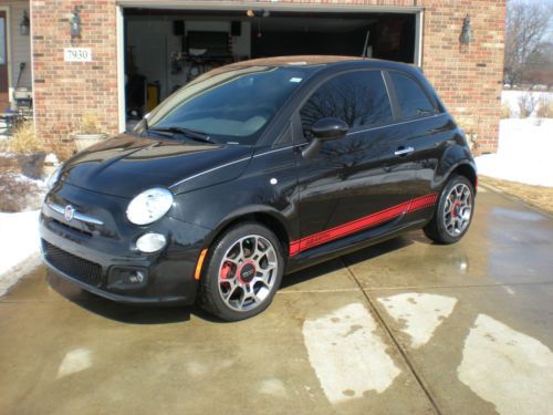 2012 fiat 500 abarth look alike!!! only 7500 miles