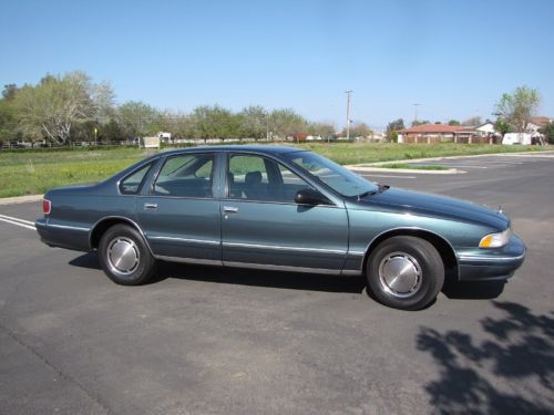 1996 chevrolet caprice 9c1 lt1 police package  unmarked rust free california car