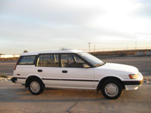 1992 toyota corolla 4wd!  all trac ( carib ) wagon 1.6l 98k! 1 owner! awd manual
