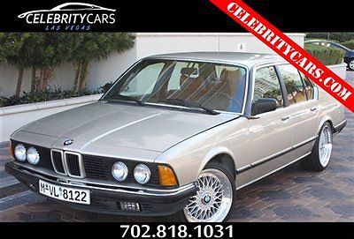 1987 bmw 735i sedan (e23) very well maintained las vegas trades welcome