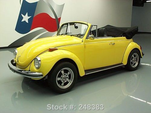 1972 volkswagen beetle classic cabriolet 1600cc 4speed texas direct auto