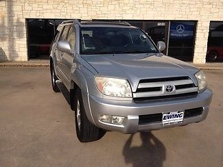 2003 toyota 4runner 4.0 silver   limitedleather,sunroof,running board ,serviced