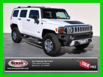 2008 alpha hummer h3 exceptional calif tow leather running boards upgraded tires