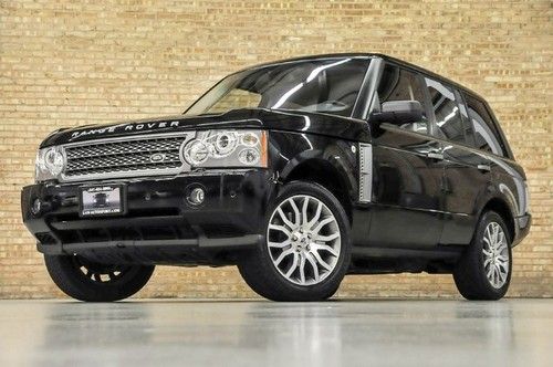 2009 land rover range rover supercharged! autobiography! 1ownr! serviced! 08