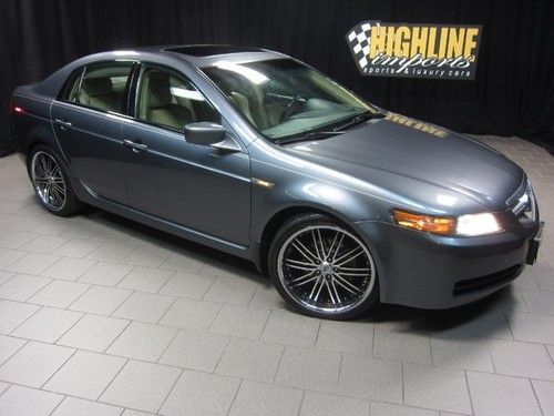 2006 acura tl with navigation, special 19 alloy wheels, pristine condition