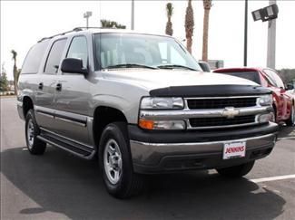 2wd 3 row seating 5.3l v8 barn door suburban tow package hitch