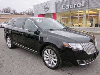 2011 lincoln mkt awd eco boost dual headrest dvd clean car fax low miles