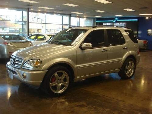 2003 mercedes-benz ml55 amg with very low miles 63k