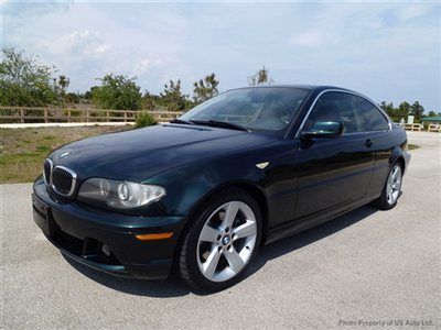 56k very low miles sports package coupe heated seats florida leather carfax  s/r