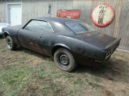 1968 chevrolet camaro barn find only 2 owners southern car very solid project