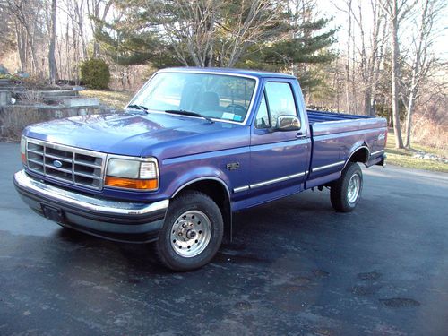 1995 ford f-150 f150 4x4 4wd longbed pickup truck 5.0 automatic