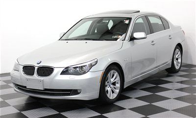 Buy now $29,991 silver 300hp twin turbo 535i 2010 premium pkg heated seats roof