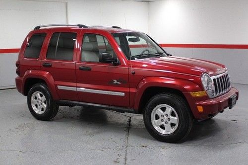 05 jeep liberty crd limited turbo diesel 4wd 4x4 heated leather clean carfax