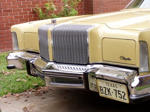 1977 chrysler new yorker. ( low mileage )