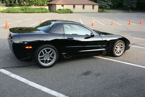 2002 corvette z06 black 21k mi all stock original
