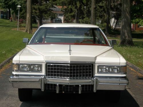 1976 cadillac coupe deville - 38,000 actual and true miles