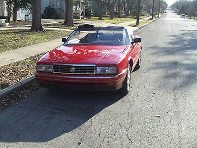 1991 cadillac allante 55k original low miles clean carfax absolutely beautiful !
