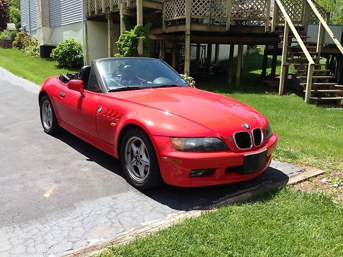 1996 bmw z3 convertible roadster 2 door manual premium addition leather heated