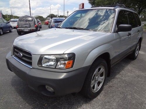2004 forester x awd suv~hwy miles~runs excellent~clean~warranty~no-reserve