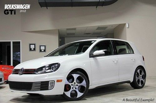 2012 volkwagen gti sunroof navigation *one owner* warranty! as-new condition!$$
