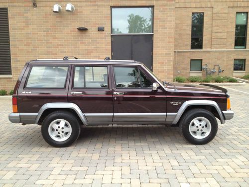 1991 jeep cherokee laredo 67k 1 owner rust free 4.0l ho 4x4