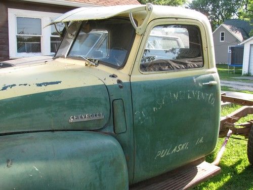 Vintage 1948 chevrolet thriftmaster chevy truck (project or parts) 6 cyl. 3/4 t
