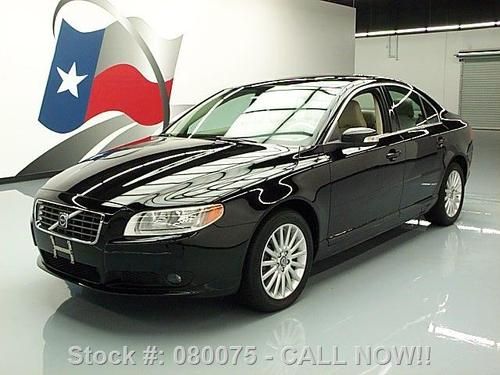2008 volvo s80 3.2 heated leather sunroof only 45k mi texas direct auto